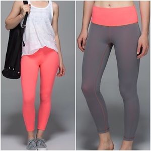 Lululemon • Wunder Under • reversible • pants